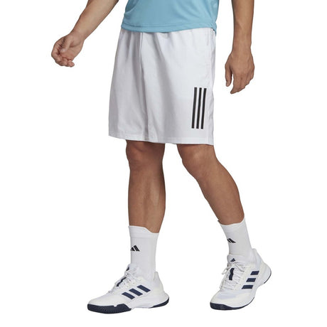 Pantalón corto Adidas Club 3STR 7" Blanco
