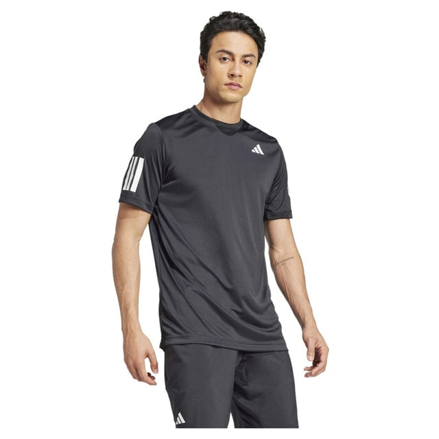 Adidas Club 3STR Black T-Shirt