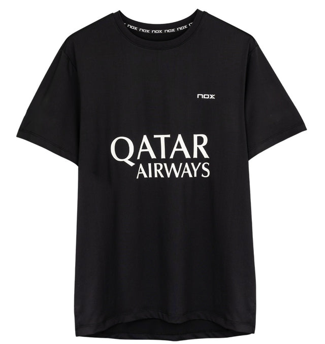 Camiseta Nox Sponsor Negro Agustín Tapia