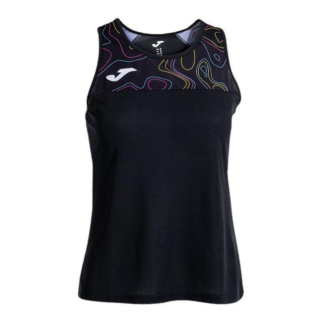 Camiseta de Tirantes Joma Torneo Capsule Woman Negro
