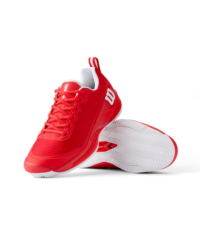 Zapatillas Wilson Rush Pro 4.5 Rojo