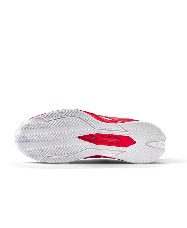 Zapatillas Wilson Rush Pro 4.5 Rojo