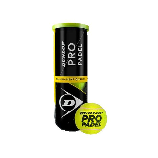 3 Balls Dunlop Pro Padel Cannister