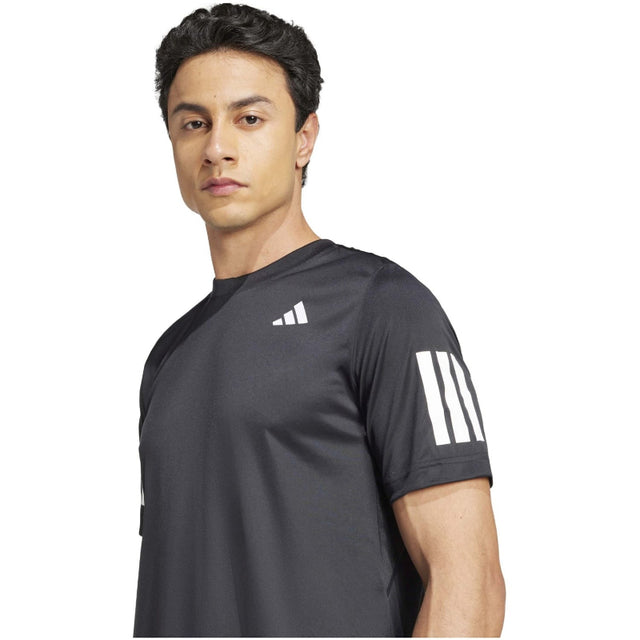 Adidas Club 3STR Black T-Shirt
