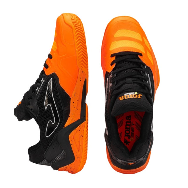 Zapatillas Joma Set 2508 Naranja Negro