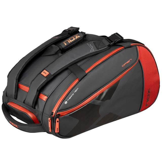 Paletero Nox Open Series Negro/Rojo