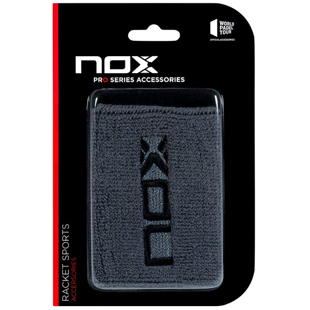 Muñequeras Largas Nox Gris (Pack 2)
