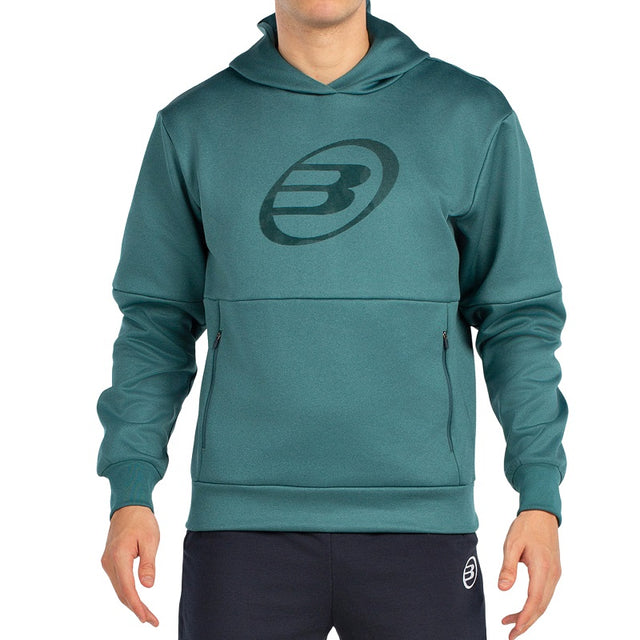 Sudadera Bullpadel Boyal Verde Oscuro