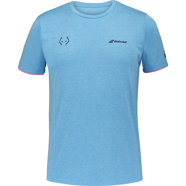 Babolat Crew Neck Tee Cyan Juan Lebrón T-Shirt