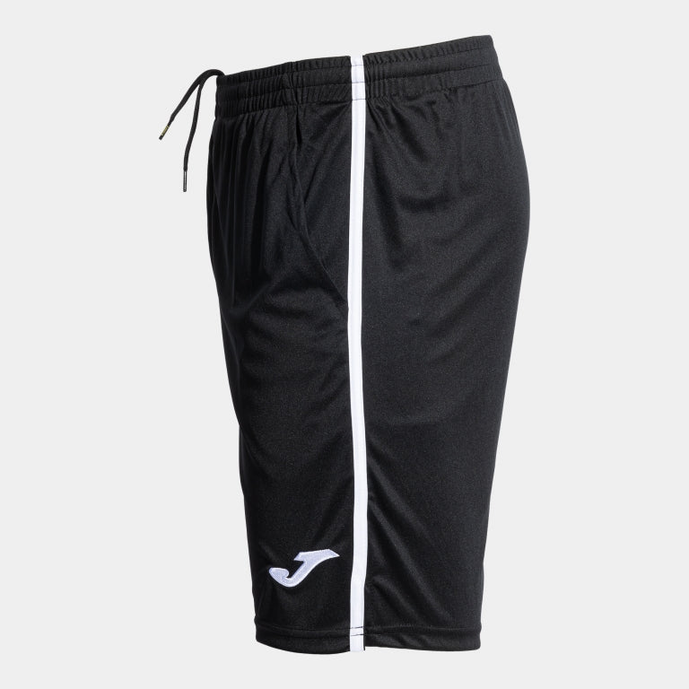 Pantalón Corto Joma Open III Negro/Blanco