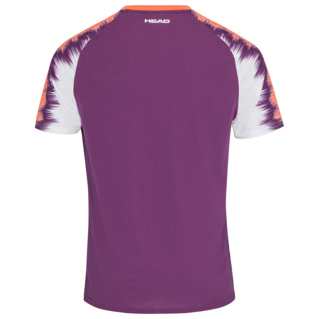 Camiseta Head Topspin Morado