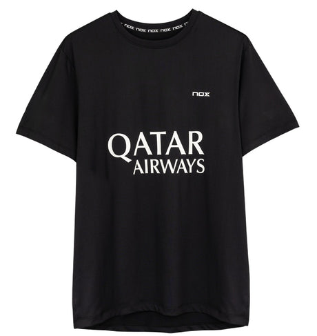 Camiseta Nox Sponsor Negro Agustín Tapia