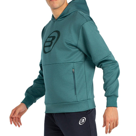 Sudadera Bullpadel Boyal Verde Oscuro