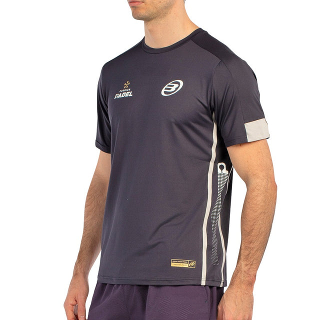 Camiseta Bullpadel Borni Carbón