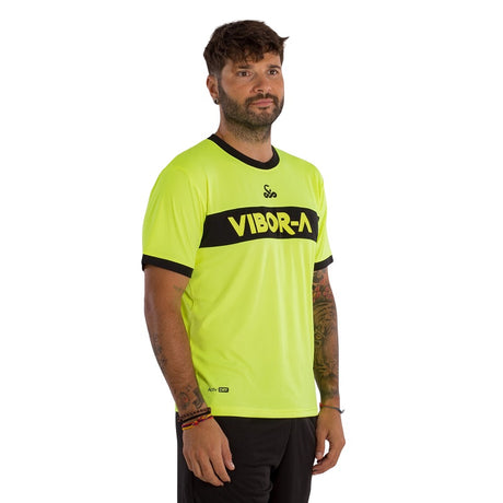 Camiseta Vibor-a Poison Amarillo Flúor