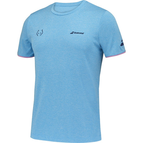 Babolat Crew Neck Tee Cyan Juan Lebrón T-Shirt