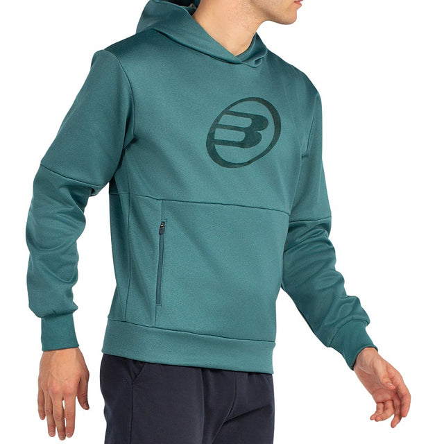 Sudadera Bullpadel Boyal Verde Oscuro