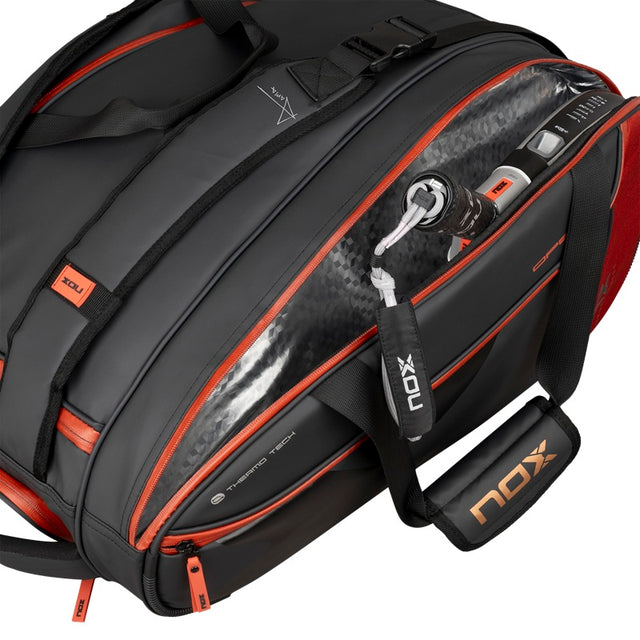 Paletero Nox Open Series Negro/Rojo