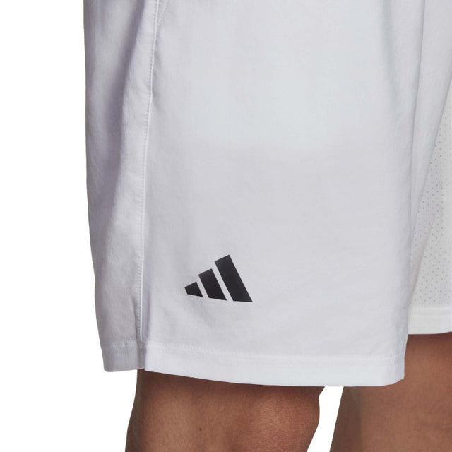 Pantalón corto Adidas Club 3STR 7" Blanco