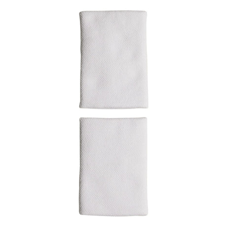 Adidas WB L White Wristbands