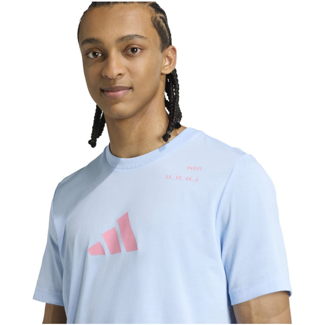 Camiseta Adidas Padel CAT Azul