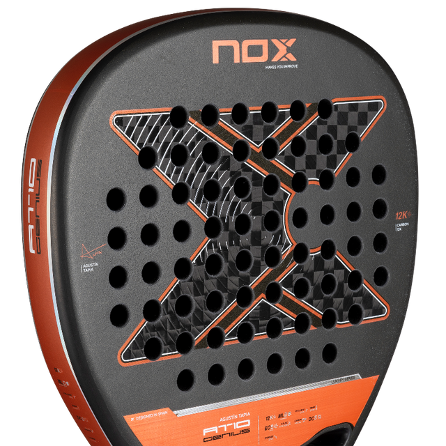 Pala Nox AT10 Attack 12K 25Agustín Tapia