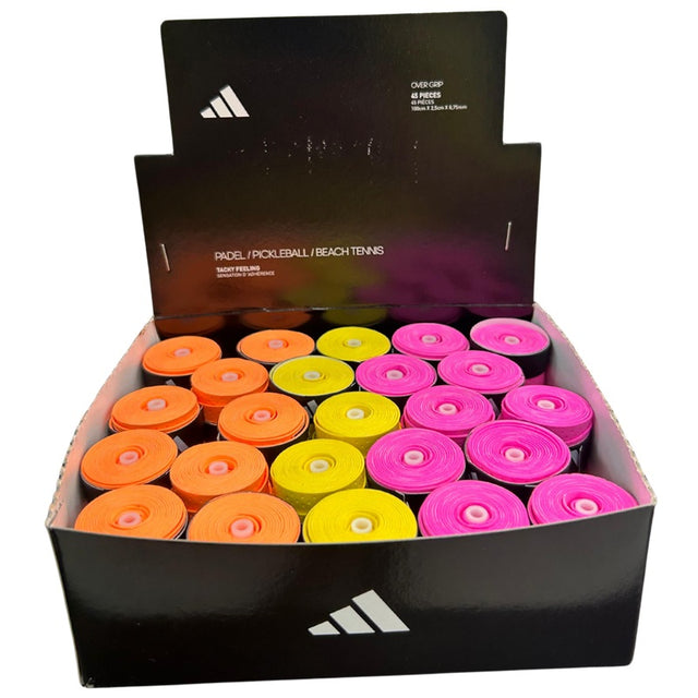 Adidas Perforated Overgrips Drum 45 units Multicolor