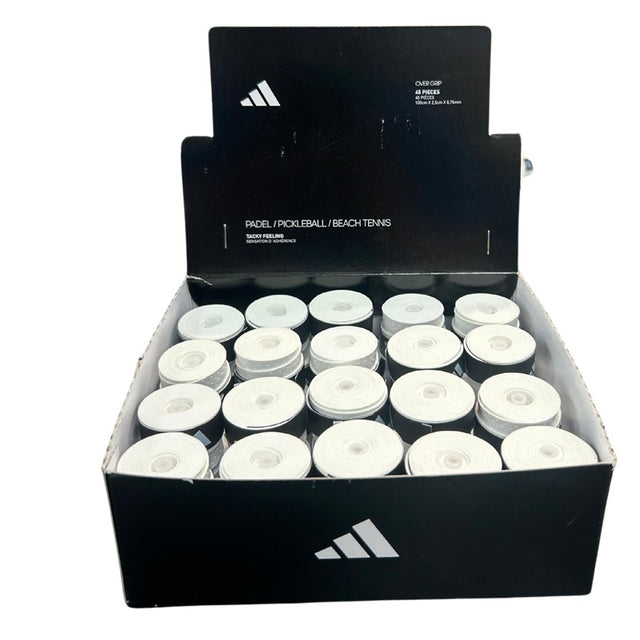 Tambor Overgrips Adidas Perforado 45 ud Blanco