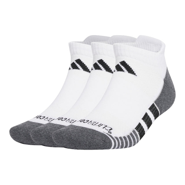 Pack de 3 calcetines Adidas Blancos Piqui Performance Climacool Cuhioned