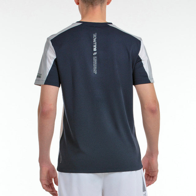 Camiseta Bullpadel Brego Blanco