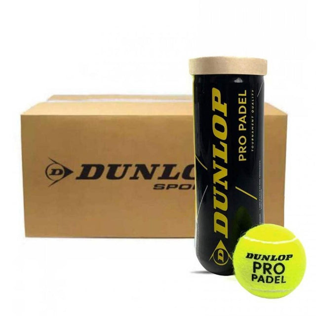 Cajón 24 botes pelotas Dunlop Pro Padel