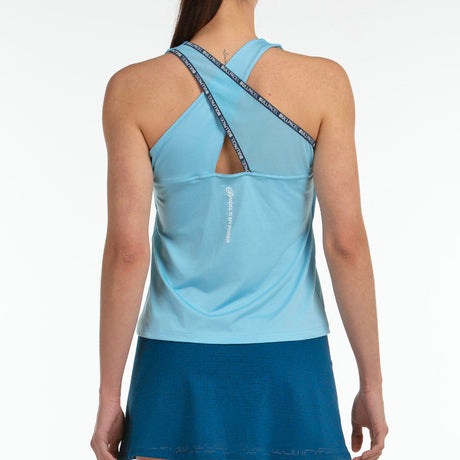 Camiseta de Tirantes Bullpadel Daca Azul Claro